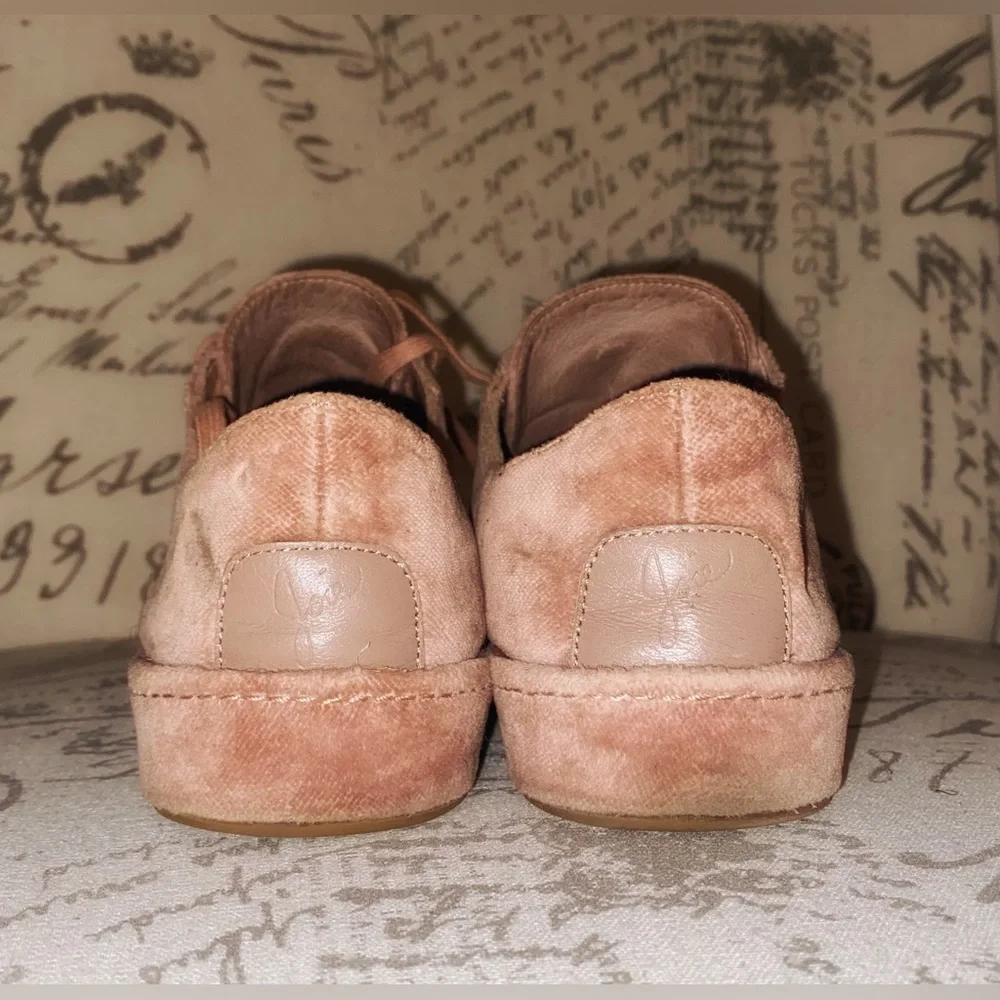 Joie rose gold suede shoes - Picture 3 of 8